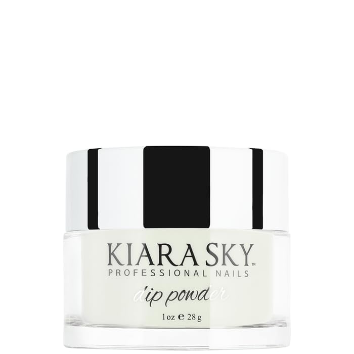 Kiara Sky Money Moves dip brush application demonstrates smooth, even coverage and stronger natural nails