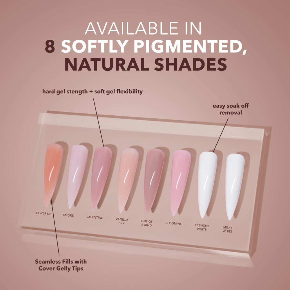Great for fixing breaks, building length, or reinforcing natural nails with KIARA SKY.