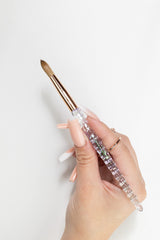Kiara Sky top coat bottle for a lasting, glossy finish