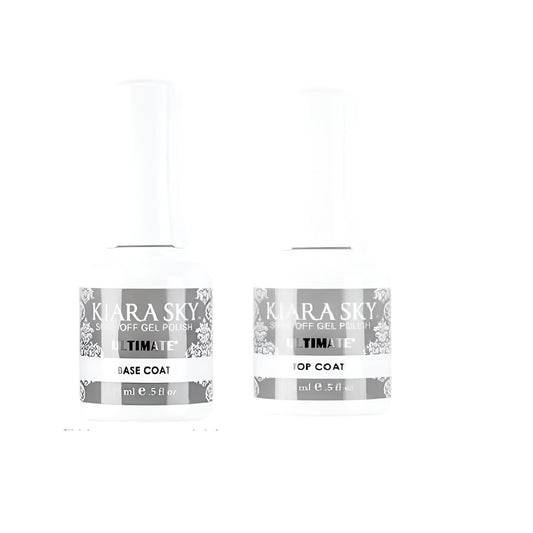KIARA SKY Ultimate Gel Base Coat bottle front for smooth adhesion and lasting wear