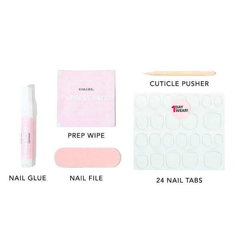 Kiara Sky XPRESS PRO Limoncello file prep pad for smooth nail prep