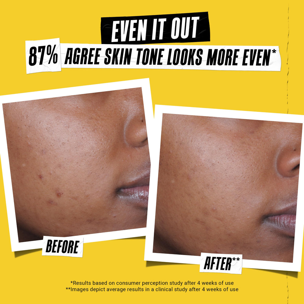 Serum applied under makeup for a seamless, layered sunscreen look