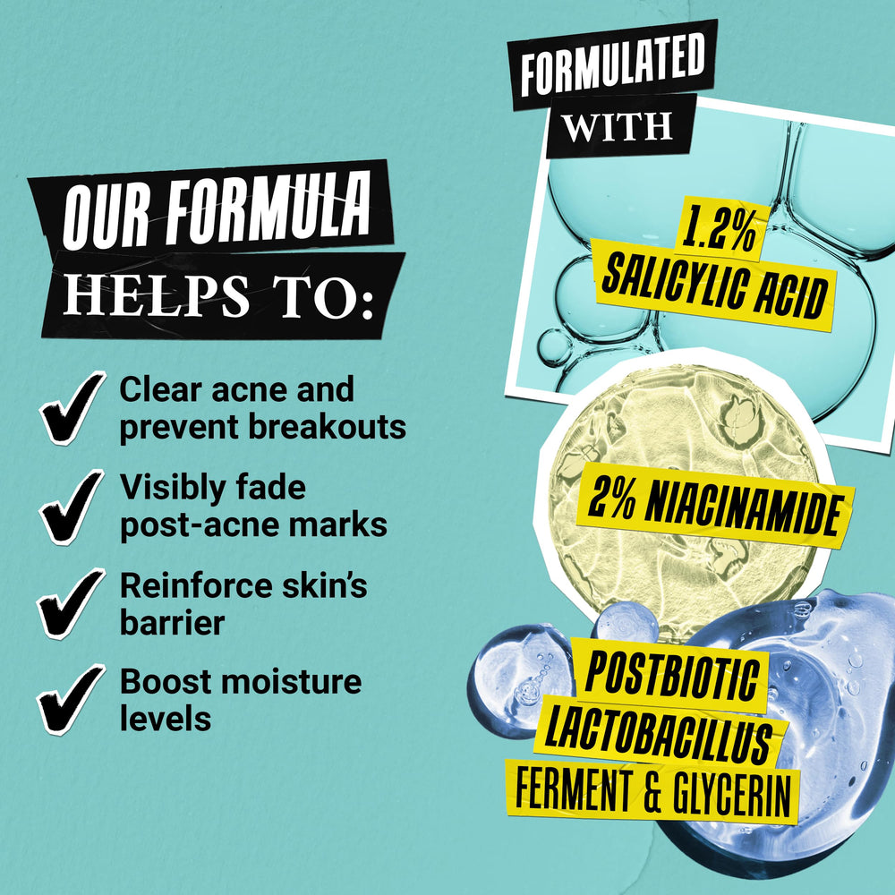 Kiehl's Expertly Clear applied to clean skin in a routine
