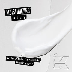 Kiehl's Original Musk lotion dispensing pump for easy, mess-free application