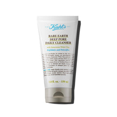 Kiehl's Rare Earth Deep Pore Cleanser bottle for daily oil control.