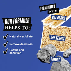 Kiehl's Ultimate Man Body Scrub in use in the shower providing cleansing and exfoliation.