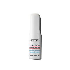 Kiehl's Ultra Facial Barrier Balm stick swatch illustrating on-the-go hydration