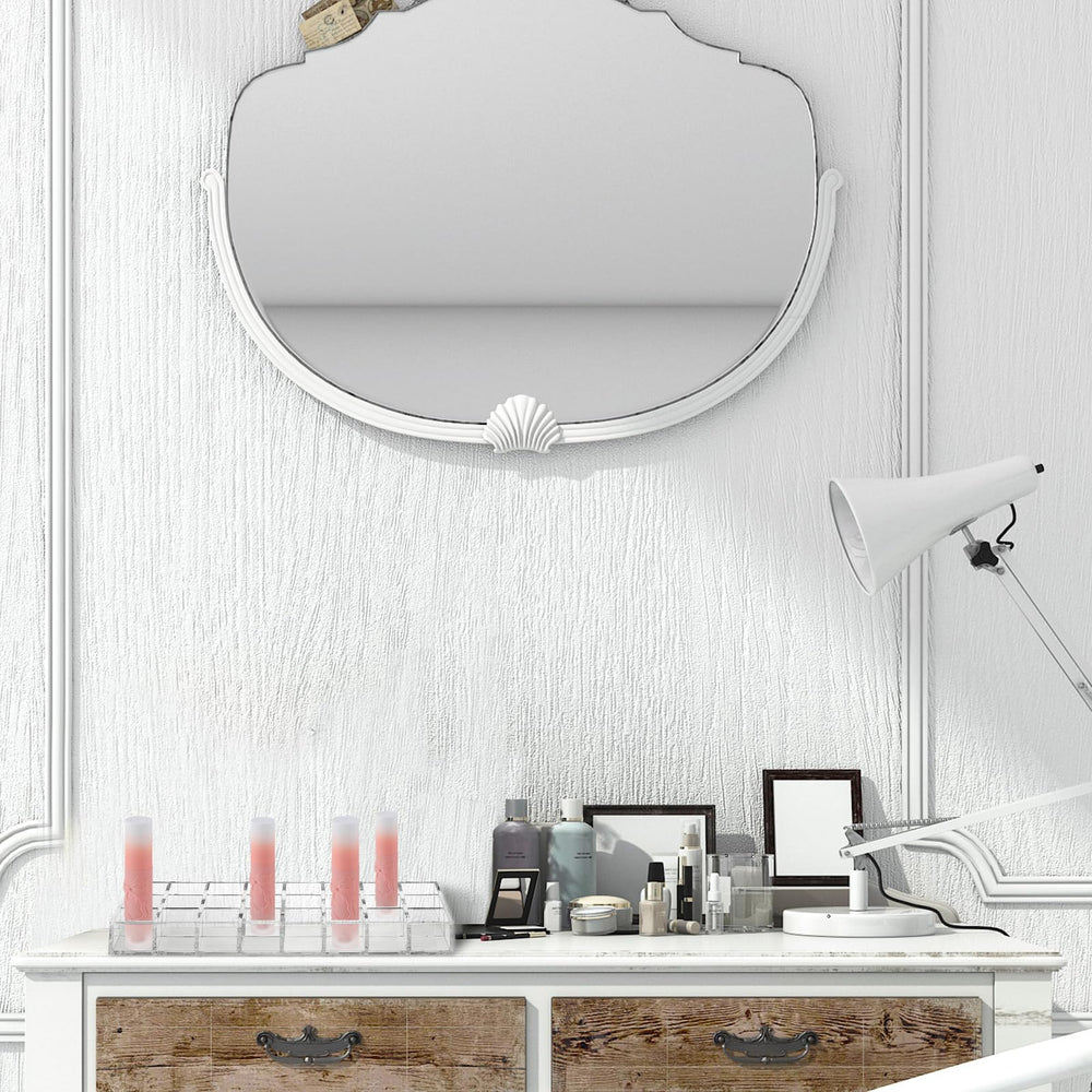 Kigley perfume and small-item organizer tidies counters with clear visibility