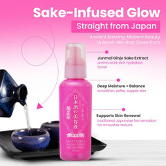 Kikumasamune sake formula moisture boost close-up for daily hydration
