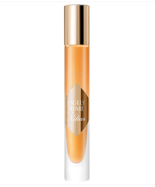 Kilian Angels' Share travel-size packaging for on-the-go fragrance discovery and easy packing.