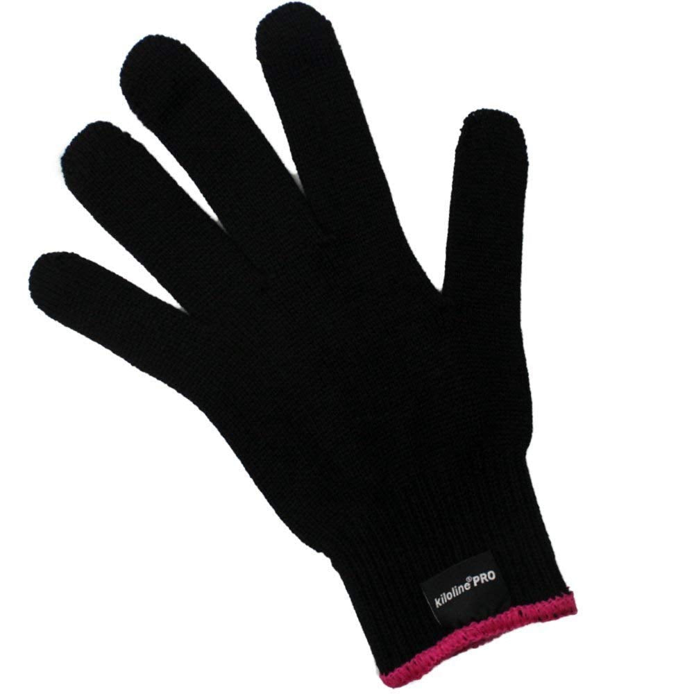 Kiloline heat-resistant glove for hair tools protecting hands during styling sessions