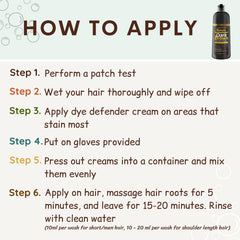 KILOMETS Dark Brown Color Shampoo scent lavender peppermint provides mild aroma during use.