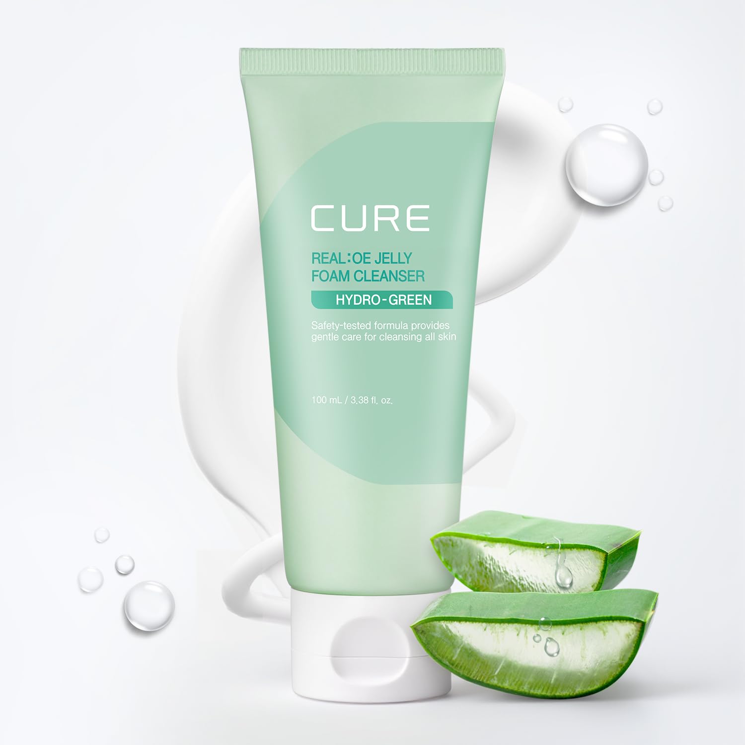 Kim Jeong Moon Aloe Foam Cleanser bottle for daily gentle cleansing with soothing aloe