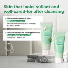 Kim Jeong Moon Aloe Foam Cleanser centella asiatica extract soothes sensitive skin