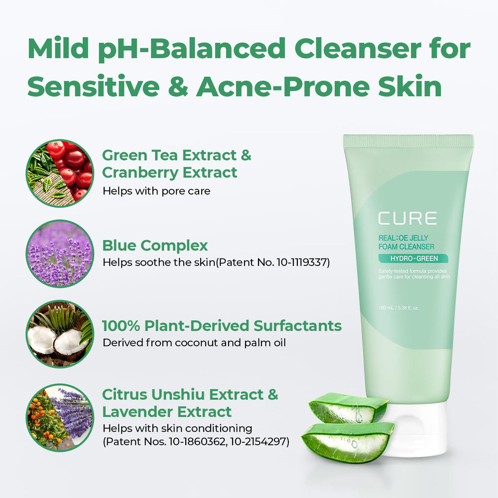 Kim Jeong Moon Aloe Foam Cleanser hyaluronic acid keeps skin hydrated during wash