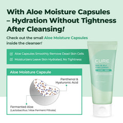 Kim Jeong Moon Aloe Foam Cleanser packaging front showcases simple, reliable skincare