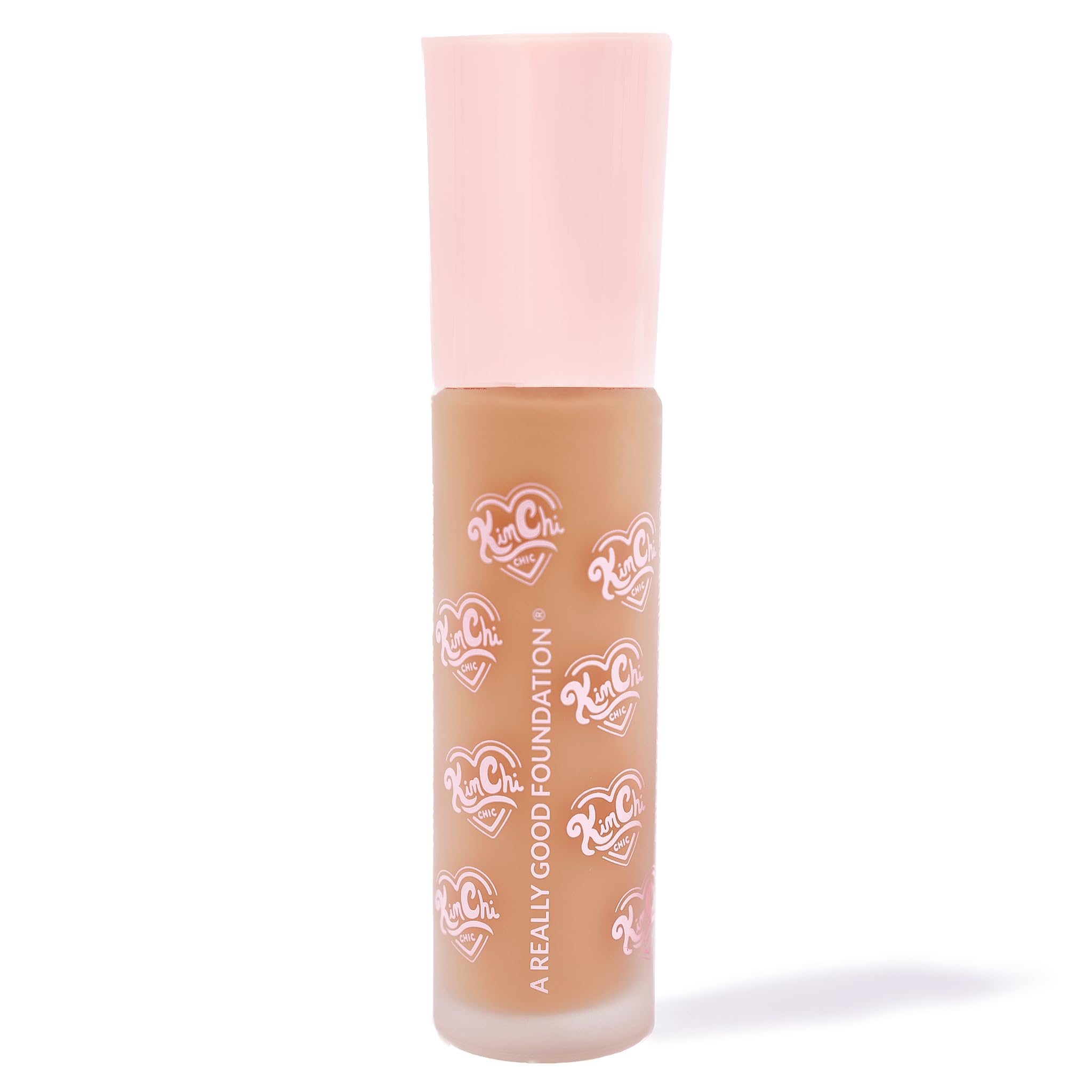 KimChiChic foundation texture close-up highlights creamy lightweight consistency