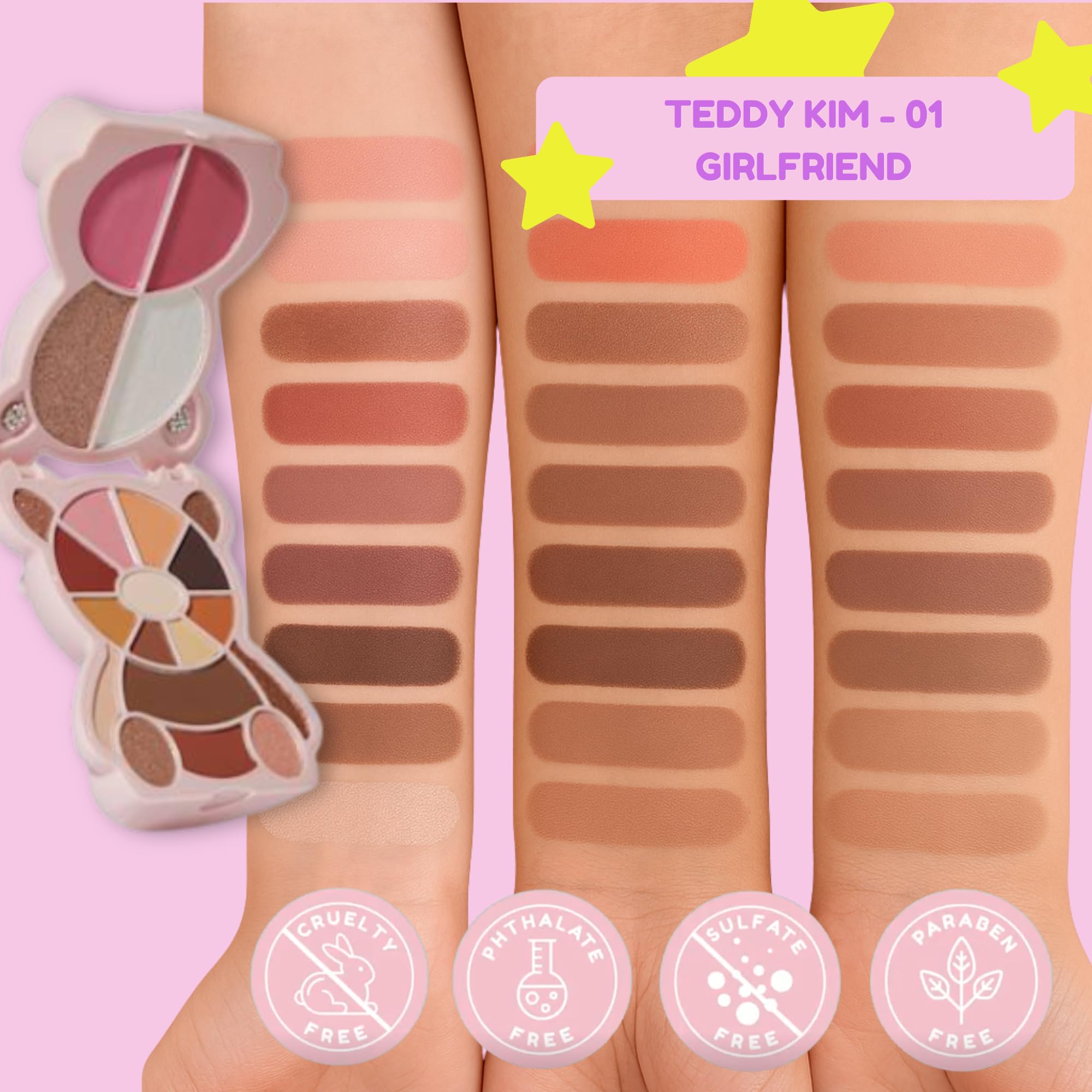 Kimchi Chic Teddy Kim Palette cruelty-free and clean beauty promise