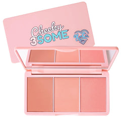 KimChi Chic Cheeky 3Some palette open showing three shades for versatile rosy glow.