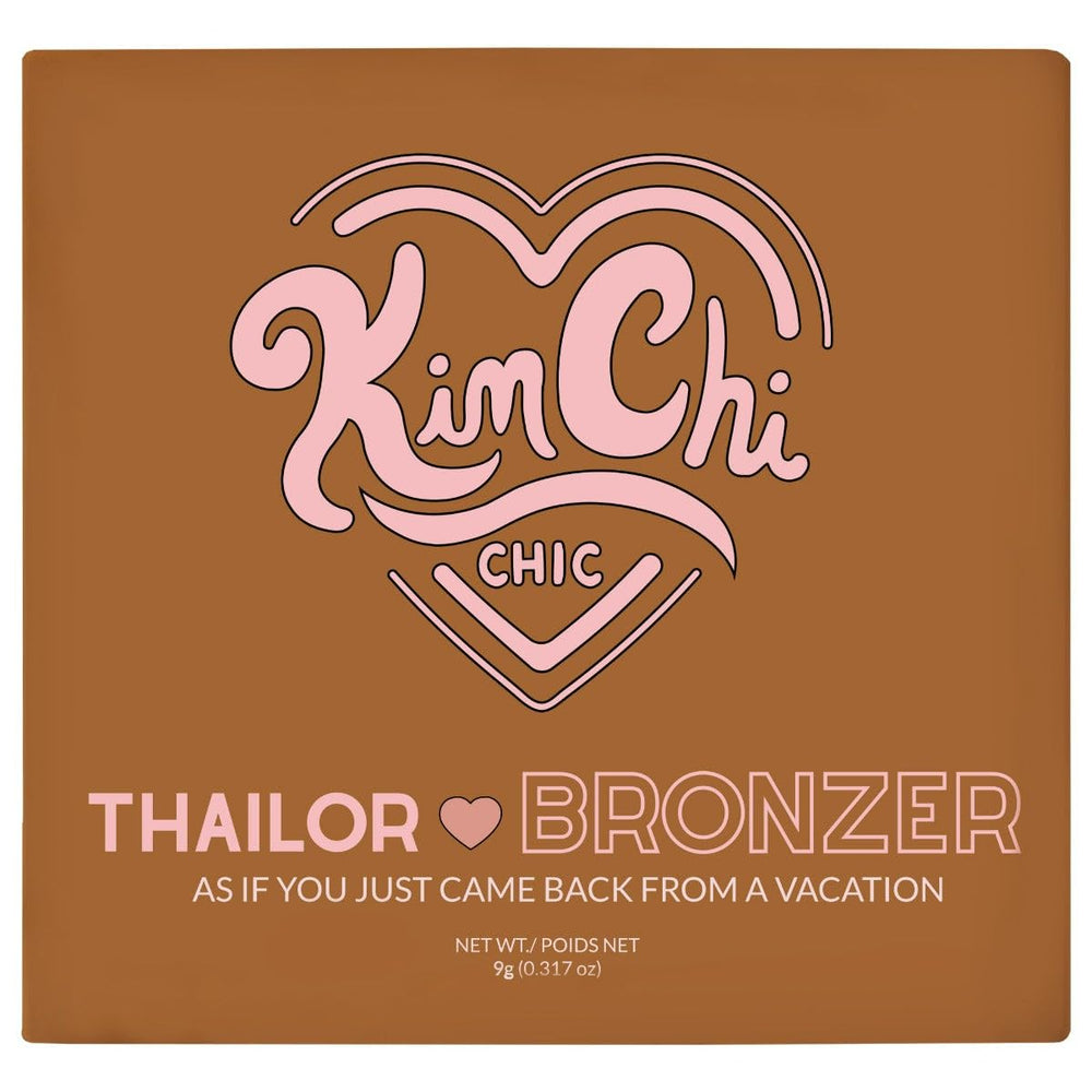 KimChiChic Beauty Thailor Bronzer cabo-glow shade for a sun-kissed Cabo-inspired look.