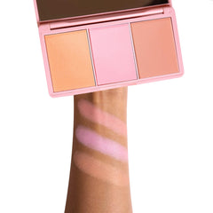 KimChiChic Cheeky 3Some Just a Pinch shade adds rosy glow