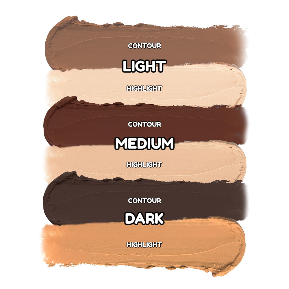 KimChiChic Effn Sculpt cheekbone highlight application demonstrates instant lift and glow.