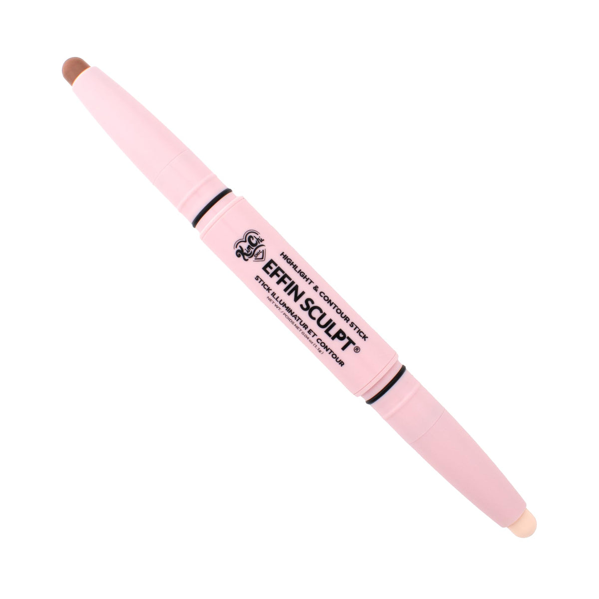 KimChiChic Effn Sculpt dual-ended stick closeup for precise contouring and highlighting.