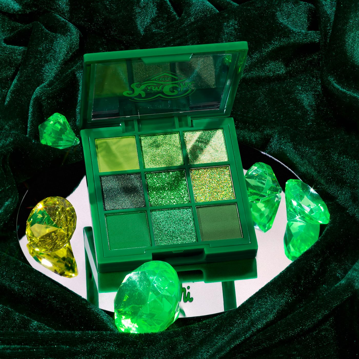 KimChiChic Jewel stickers included for customizable sparkle on lids and accessories