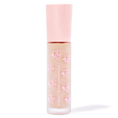 KimChiChic foundation natural finish on skin offers breathable wear.
