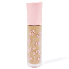 KimChiChic Foundation box packaging highlights vegan, cruelty-free claim.