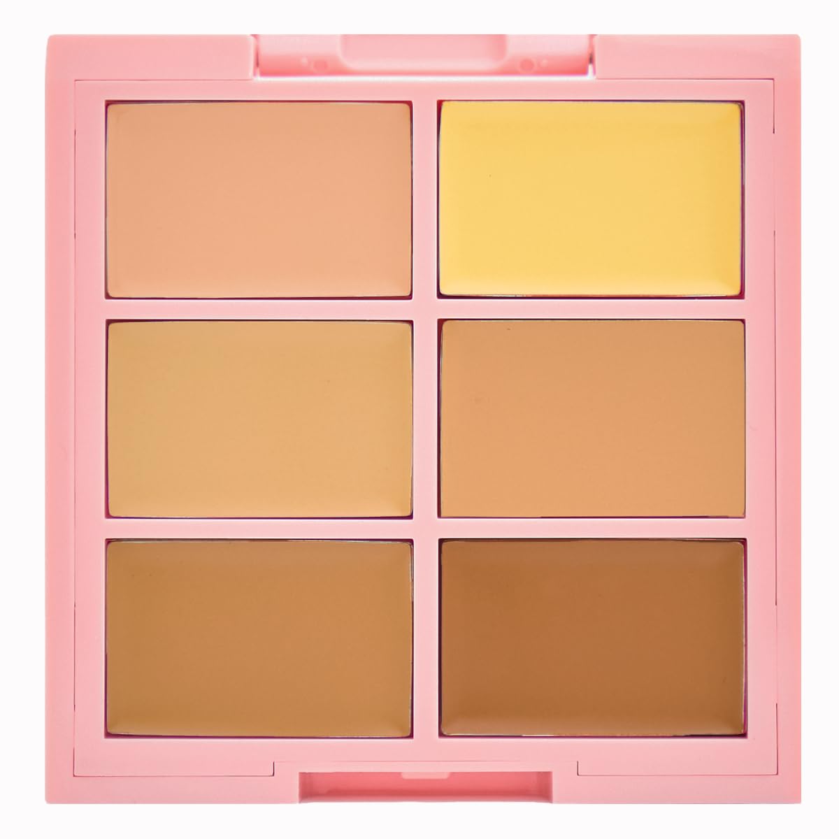 Kimchi Chic Undercover Hoe Corrector Palette showing blemish coverage in action