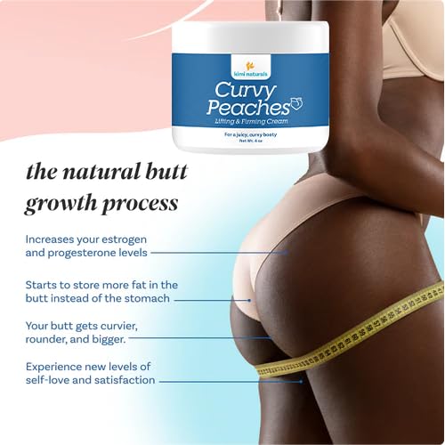 KIMI Curvy Peaches application steps, easy daily routine without mess.