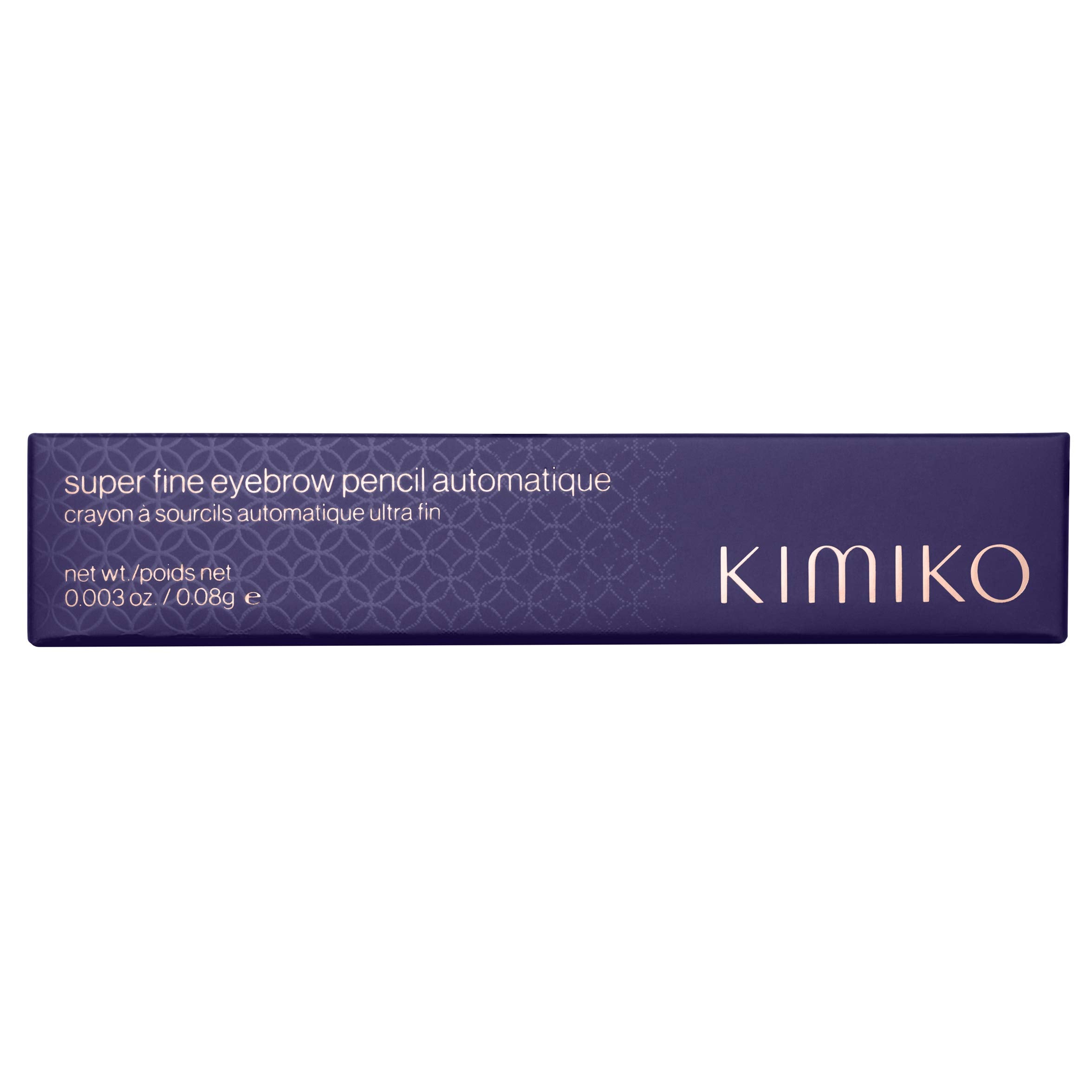 Kimiko covered brush for natural-looking brows easily blends and neatens.