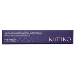 Kimiko covered brush for natural-looking brows easily blends and neatens.