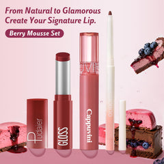 KIMUSE gift-ready lip set arrives in elegant packaging.