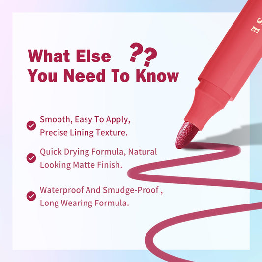 Kimuse Lip Stain Set features a matte finish for natural color.