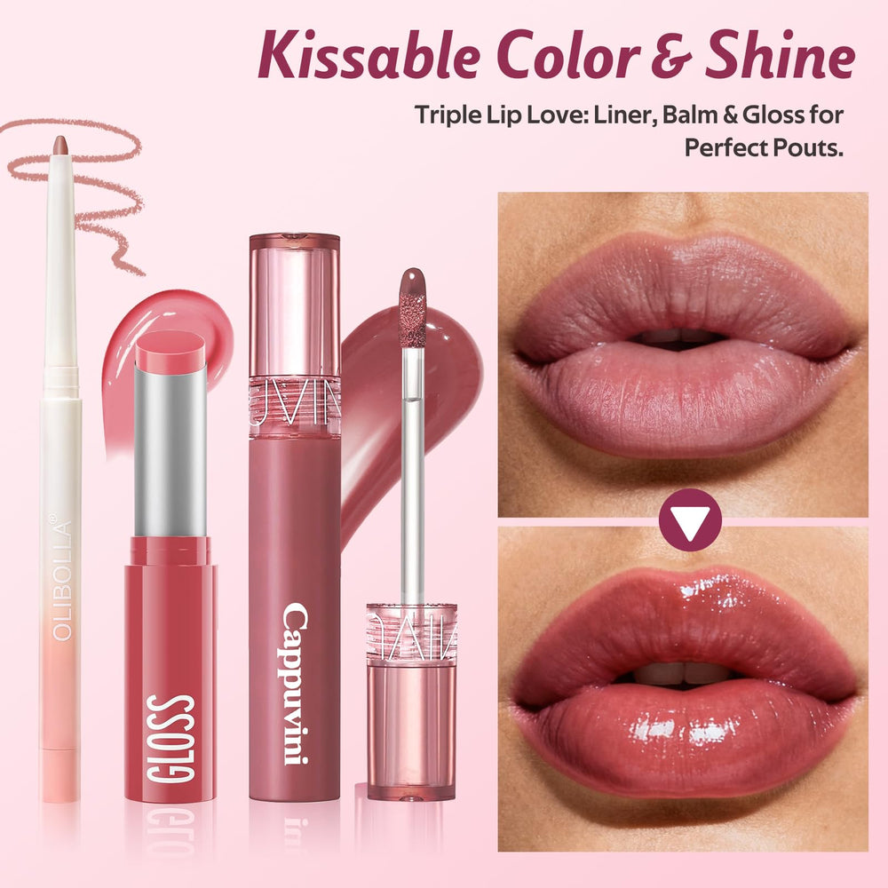 Kimuse Sweet Fig Set flattering shades suit every skin tone.