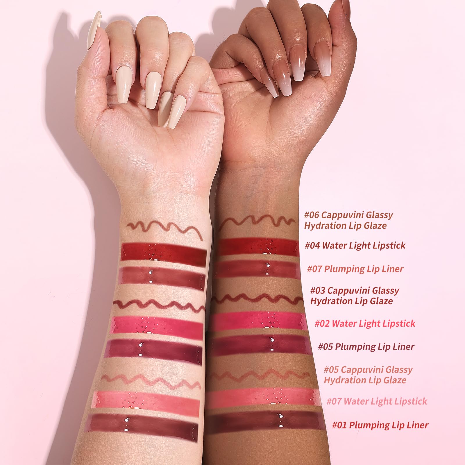 KIMUSE versatile color combinations flatter every skin tone.