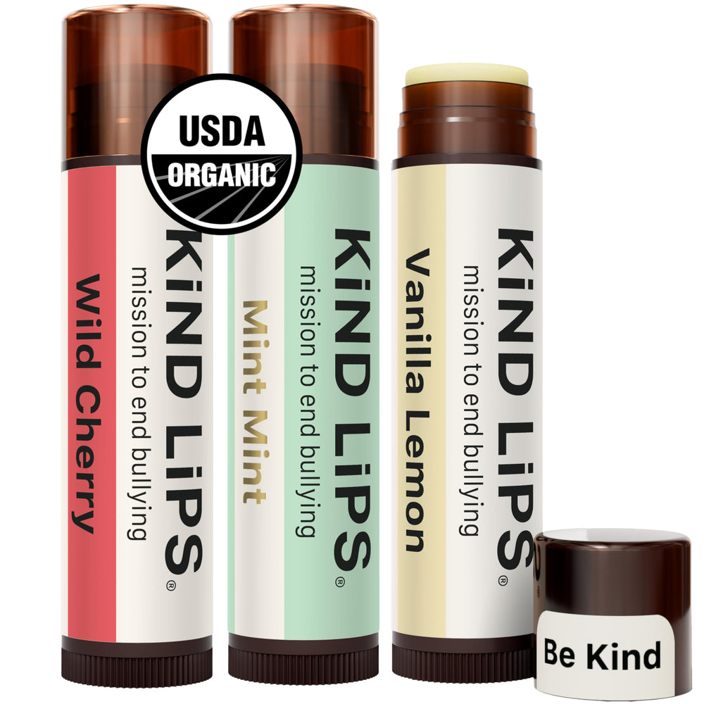Kind Lips Mint Mint lip balm tube delivering refreshing moisture.