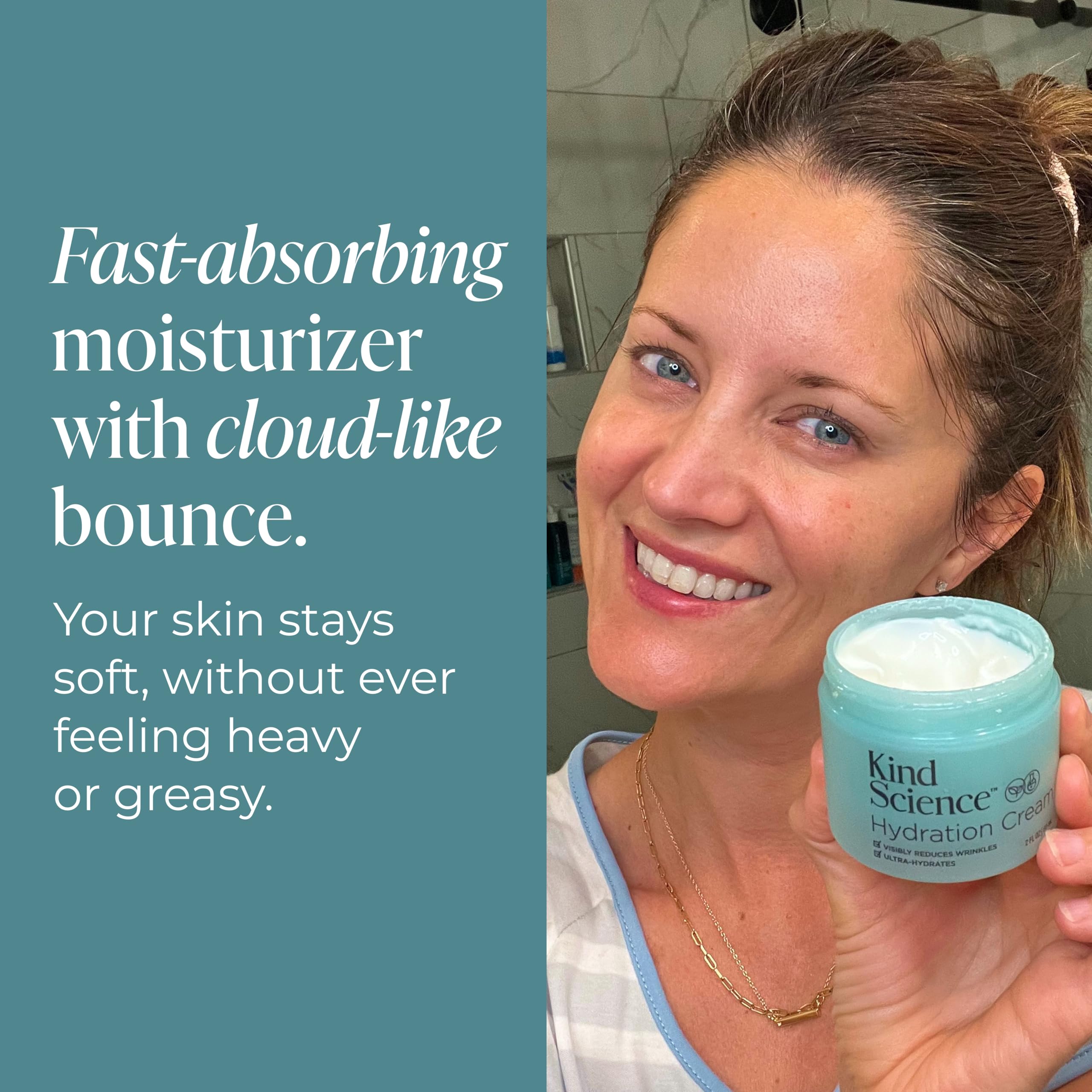 Kind Science Hydration Cream ingredients snow-mushroom blend for hydration