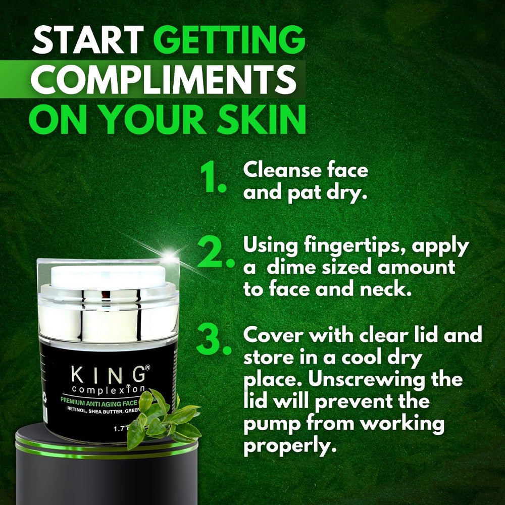 KING Complexion black owned brand image celebrating inclusive skincare.