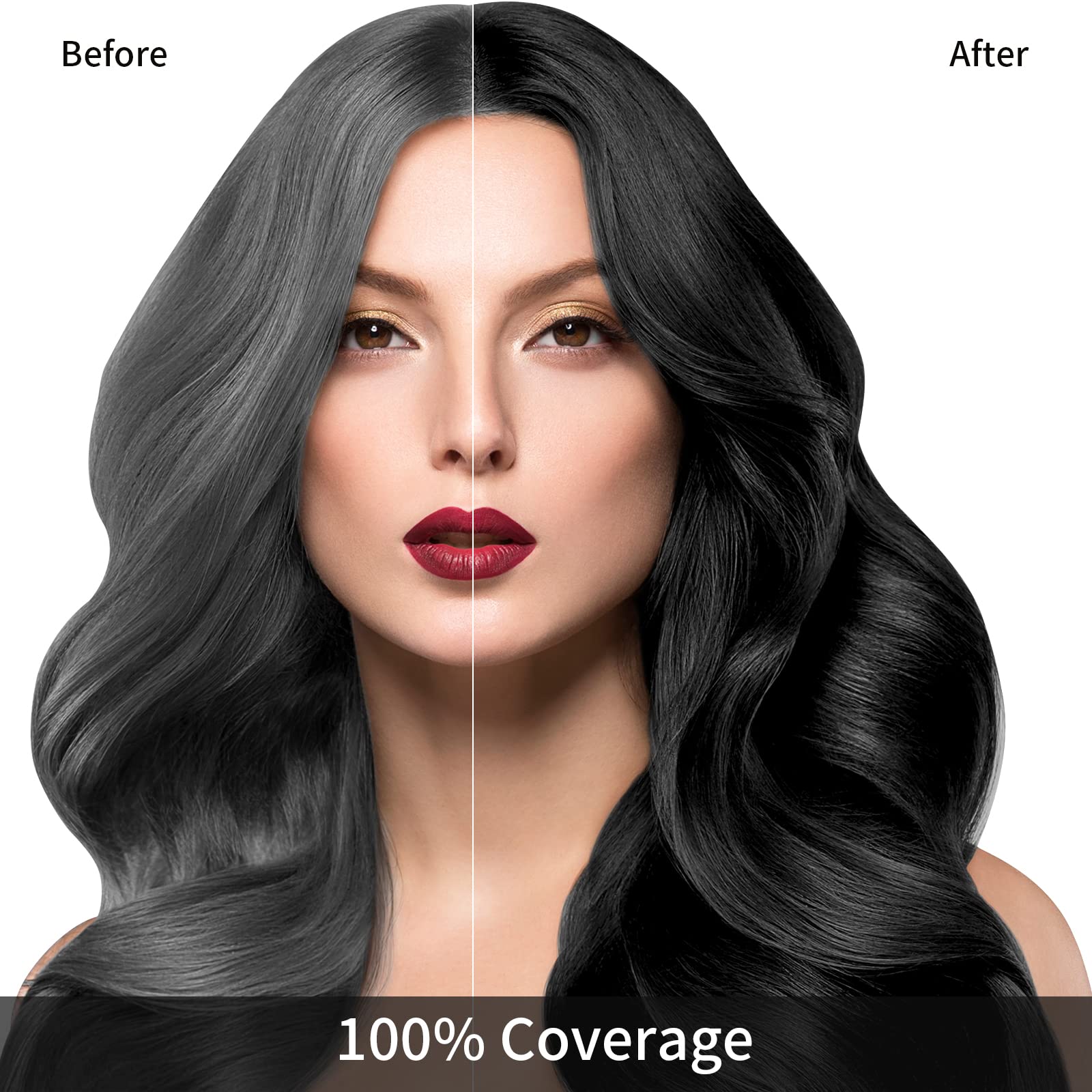 KingMing hair dye shampoo foamy-lather enables quick, mess-free at-home color.