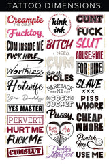 Kink Ink long lasting tattoos last up to seven days for adventures.