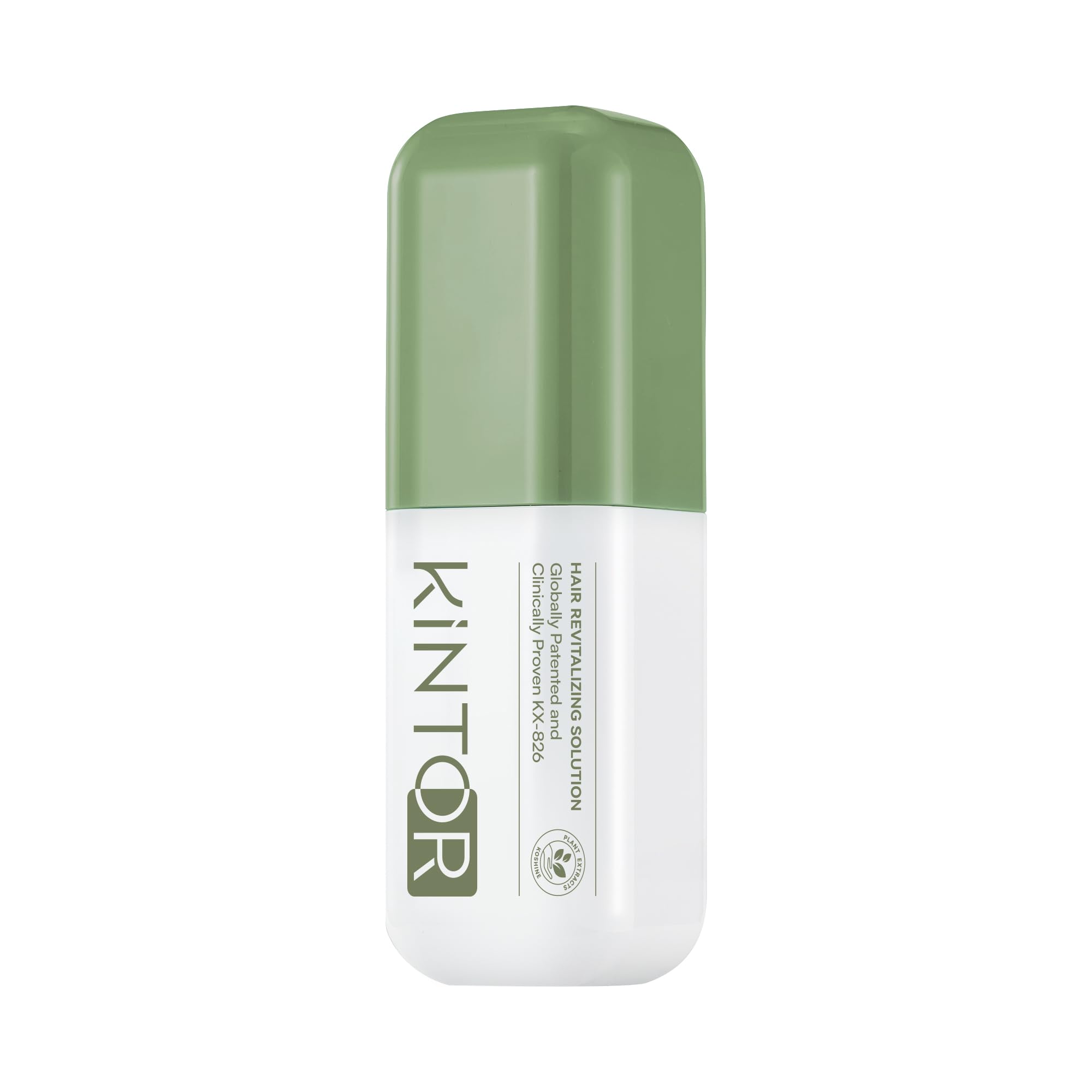 KINTOR KX-826 spray bottle front view for scalp use, 60ml