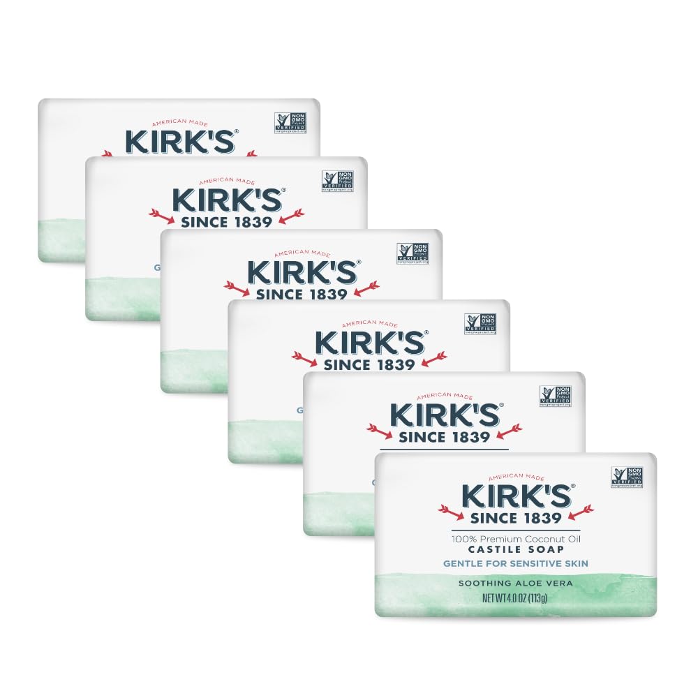 Kirk's Castile Soap Original Fresh Scent bar for daily cleansing