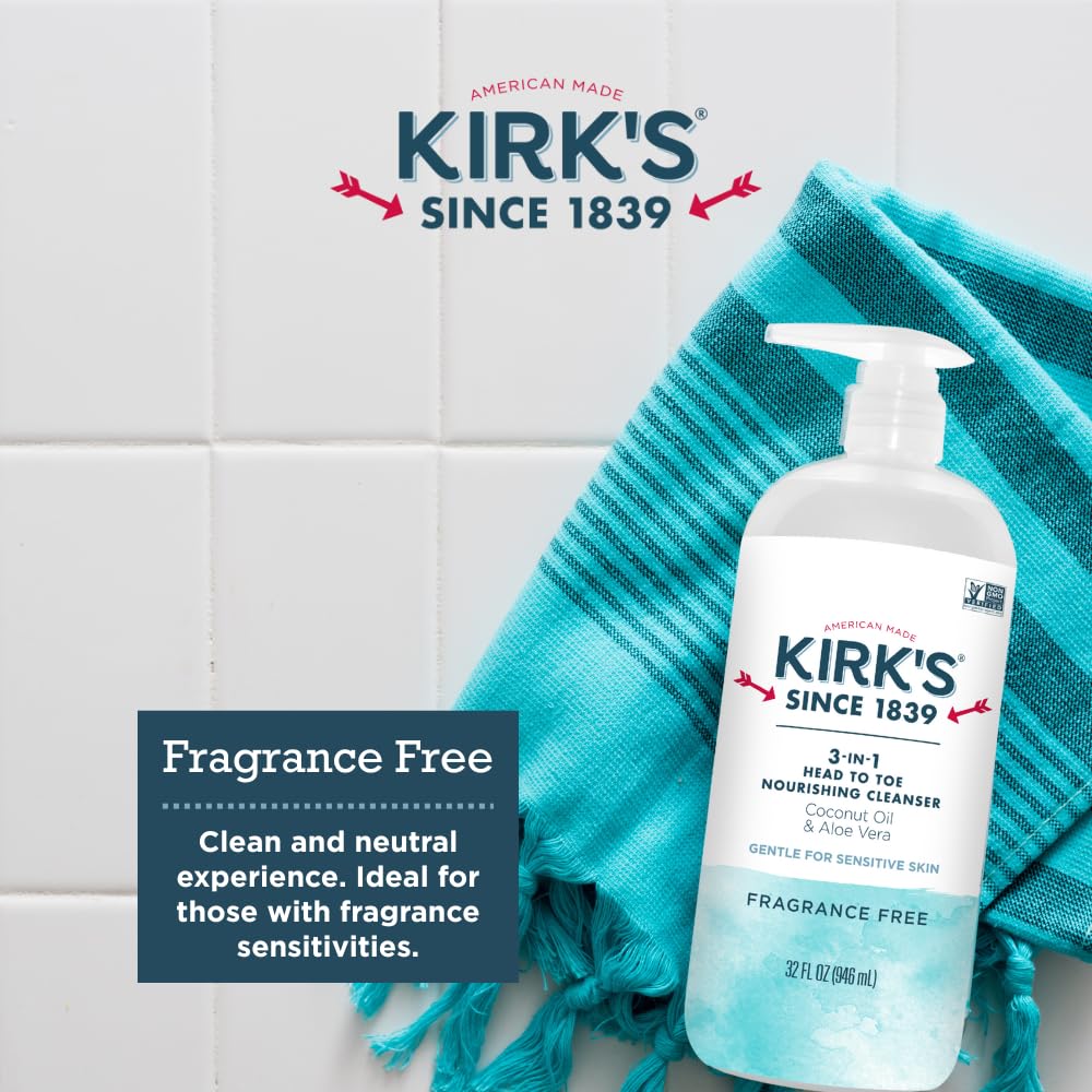 Kirk's family morning routine with multi-use cleanser in action