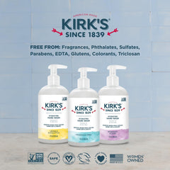 Kirk's four-pack packaging for home or gifts