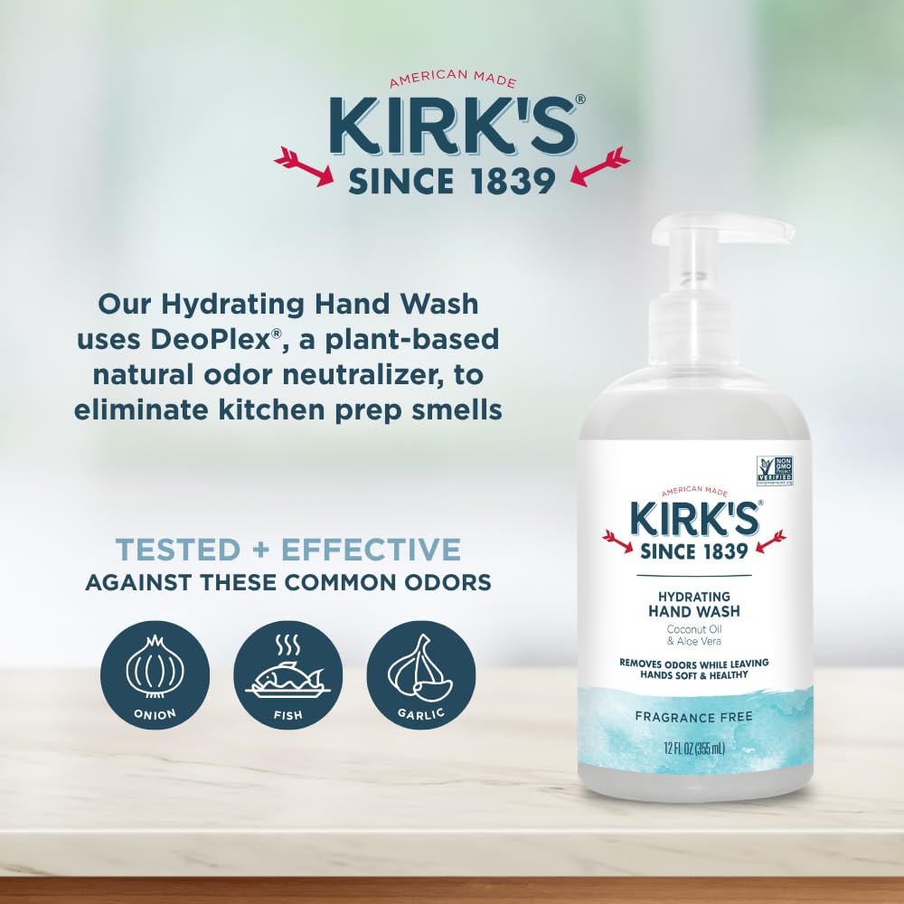Kirk's odor-neutralizing technology Deoplex visual details