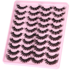 Kiromiro 20 pairs pack offers versatile cat eye options.