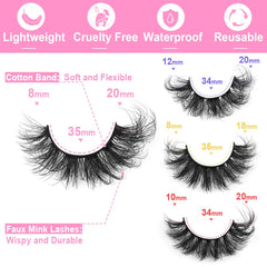 Kiromiro 8D volume cat eye for fuller lashes without heaviness.